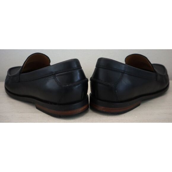 Cole Haan Men's Sz 10.5M Black Pinch Friday Contemporary Penny Loafers $170 - Picture 10 of 11